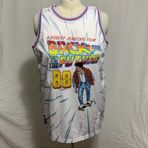Headgear Classics Jersey Back To The Future Michael J Fox Marty McFly Mens 2XL